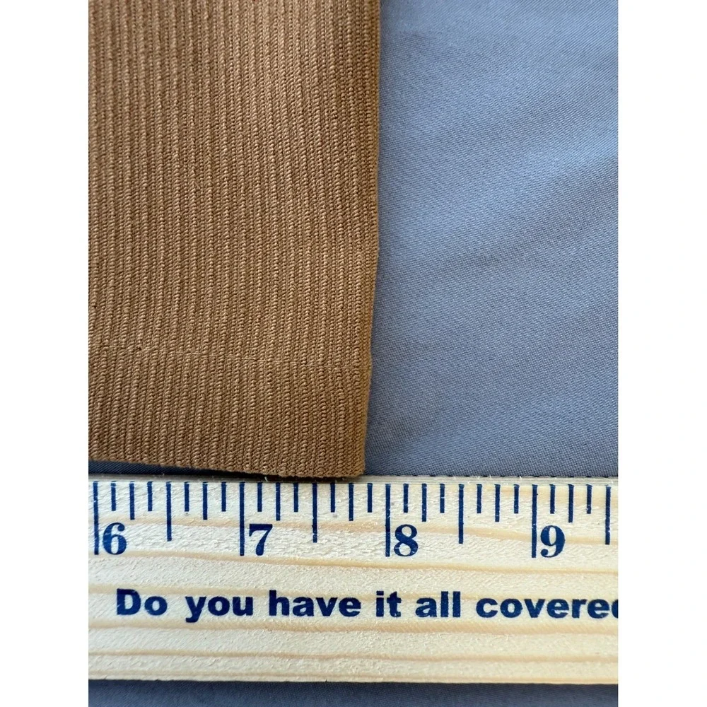 Koret‎ City Blues Womens Faux Corduroy Pants Size 14 Elastic Waist Straight Leg
